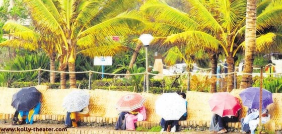 インドの街の風景