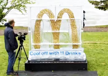 マクドナルドのクールな広告