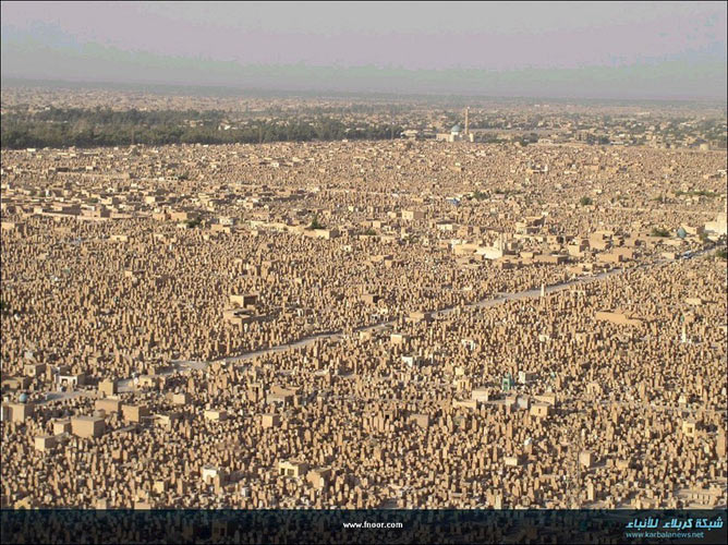 世界最大規模のイスラム墓地