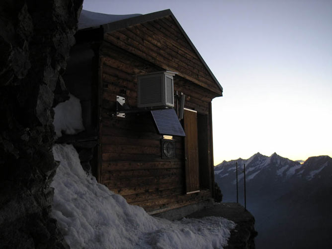 マッターホルン最高度の山小屋