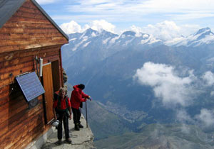 マッターホルン最高度の山小屋