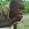 初めてきれいな水を手にしたザンビアの子供たち
